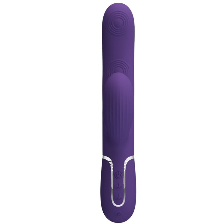 Pretty Love - Perlita g-Spot Vibrator 3 in 1 Multifunktions-Lila