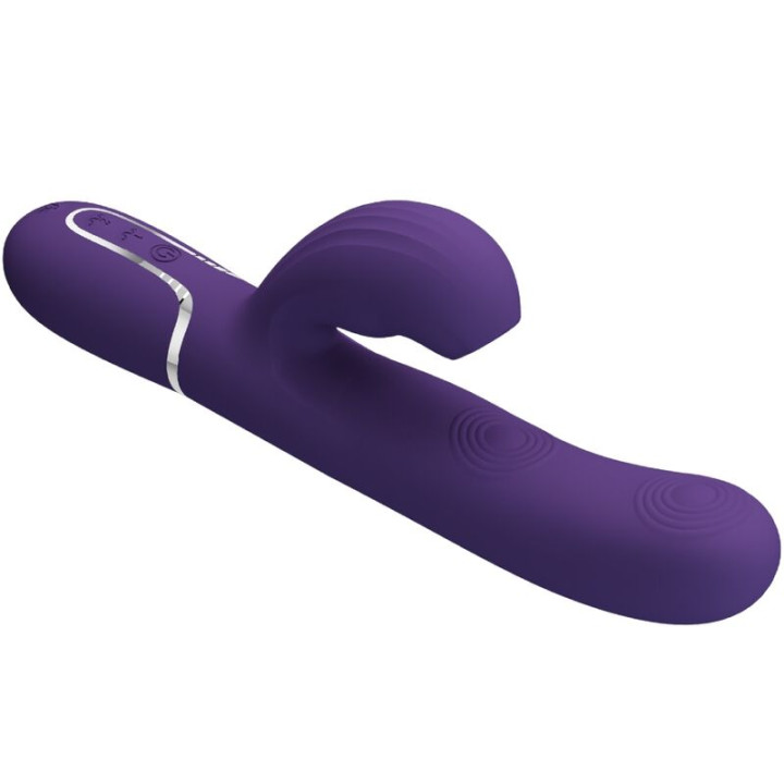 Pretty Love - Perlita g-Spot Vibrator 3 in 1 Multifunktions-Lila