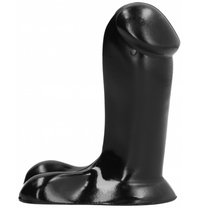 All Black - Realistischer Dildo 14 cm