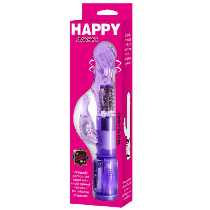 Baile - Mini Rotador Com Coelho Happy Angel Lilac