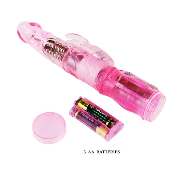 Baile - Mini Rotador Coelho Rosa Superestimulador