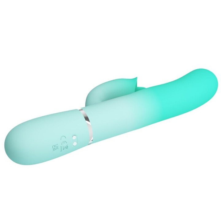 Pretty Love - Gigi Vibrador Rabbit Multifunción Verde Agua