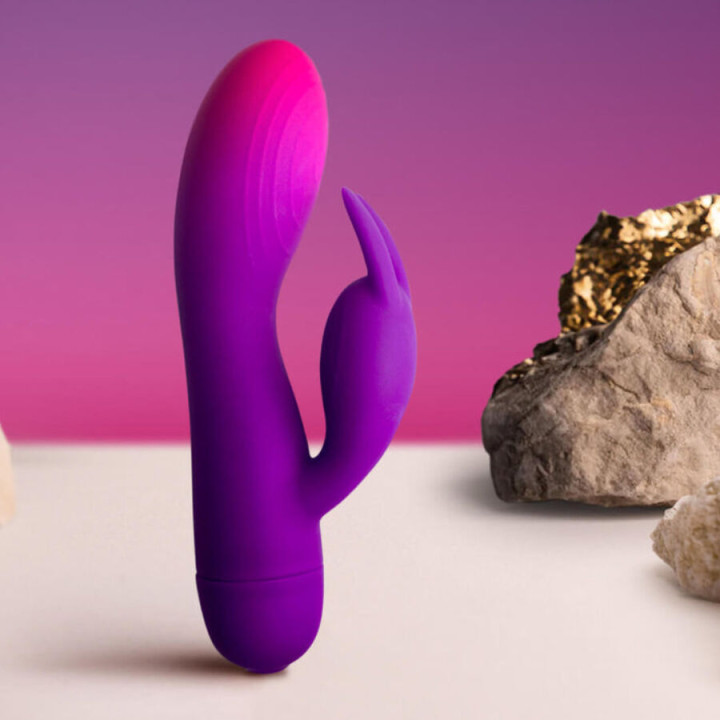 Rocks-Off - Vibratore Coniglio Viola Glo-Girl