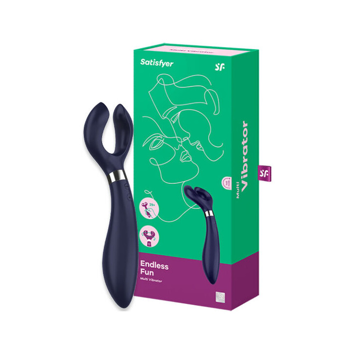 Satisfyer - Endless Fun Multi Vibrator 3 Blue