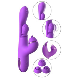 Fantasy For Her - Intimotion Pulse Pro Vibe Wibrator Królik Fioletowy