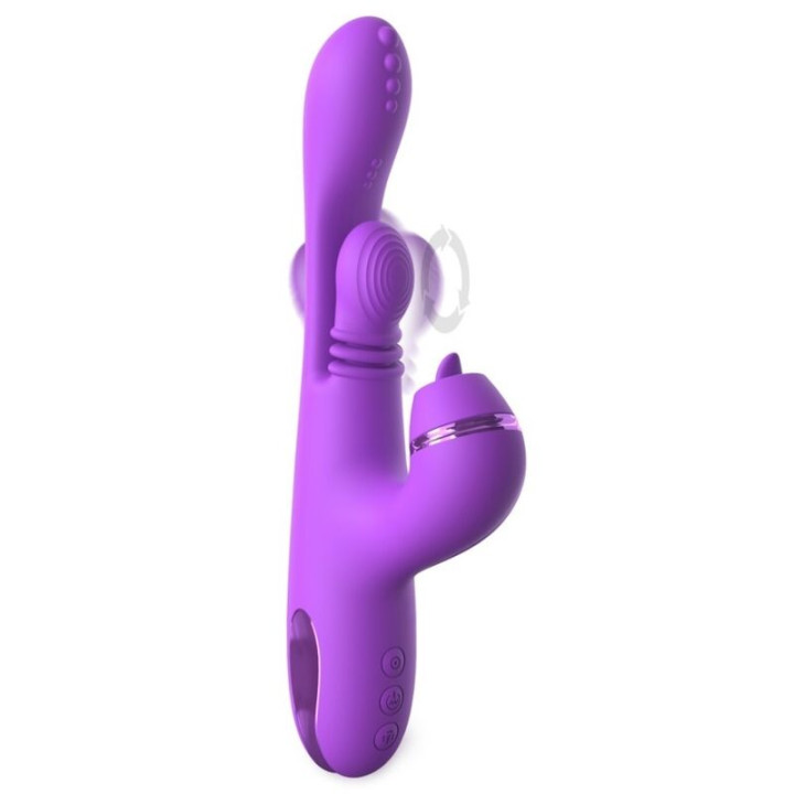 Fantasy For Her - Vibrador Rabbit Intimotion Pulse Pro Vibe Morado