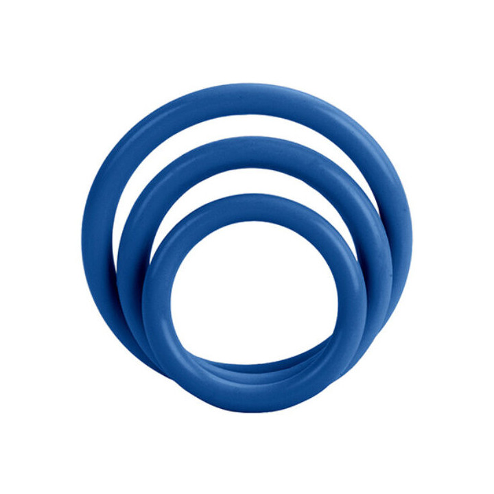 Calexotics - Tri-Rings Blue
