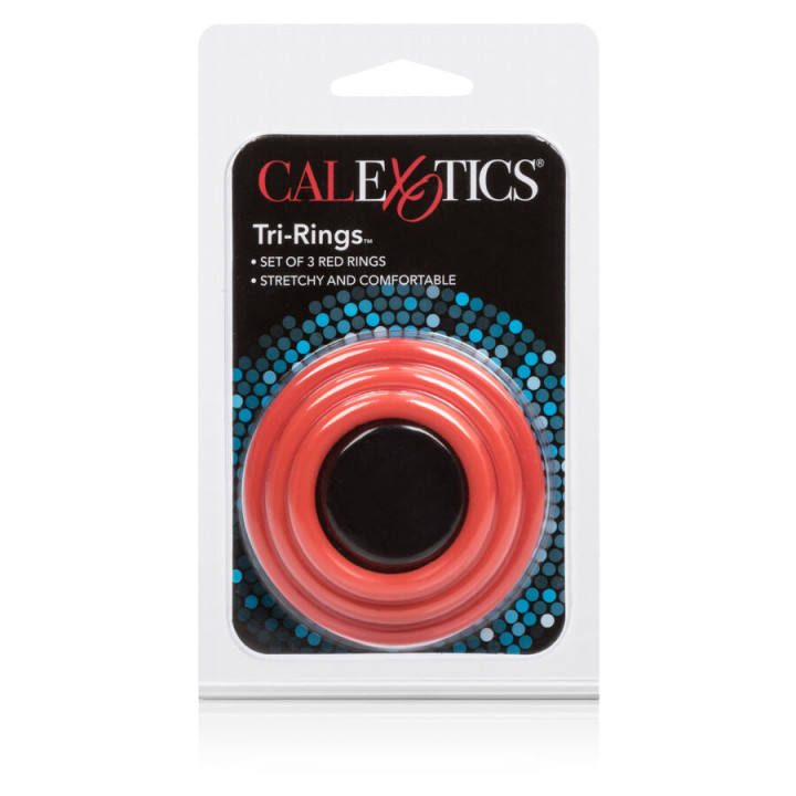 Calexotics - Set Tri-Anelli Rosso