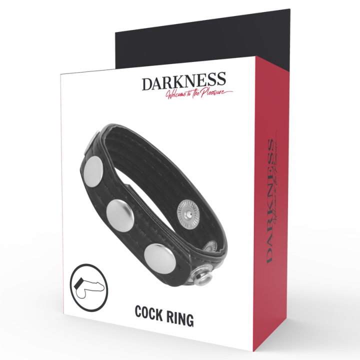 Darkness - Leder-Erektionsring