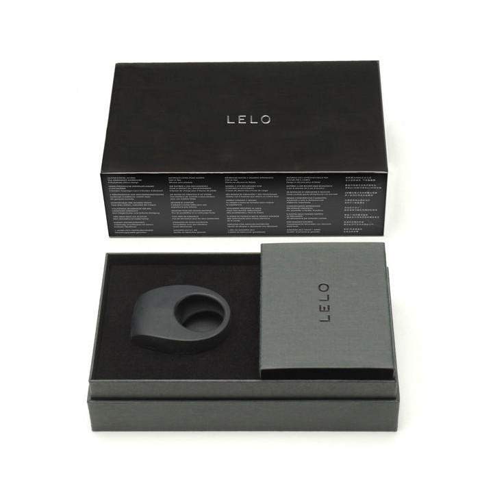Lelo - Tor ii Czarny Pierscien Wibratora