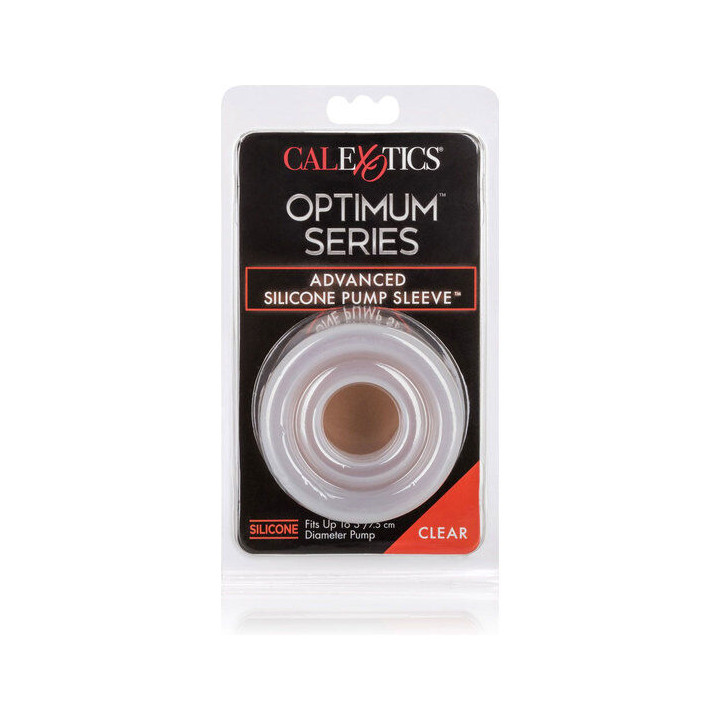 Calexotics - Adv Silicone Pump Sleeve Transparent