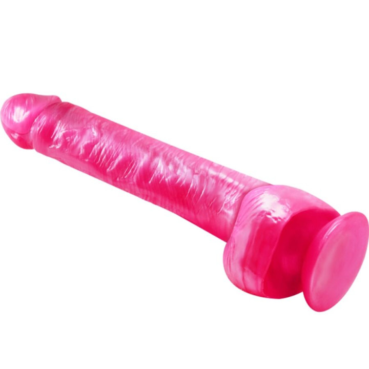 Baile - Gode Dong Rose Réaliste Avec Ventouse