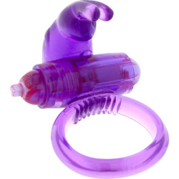 Seven Creations - Lila Silikon-Vibratorring