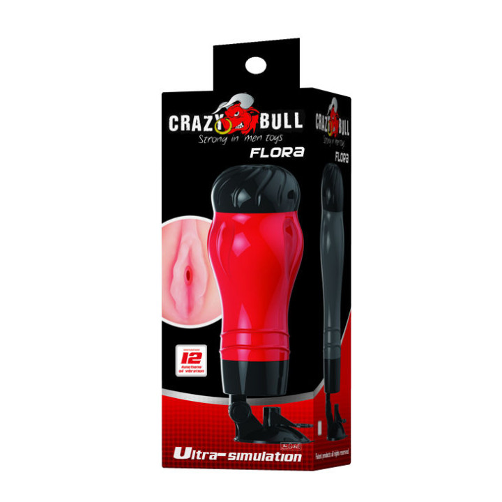 Crazy Bull - Flora Vagina Mit Masturbatorbasis