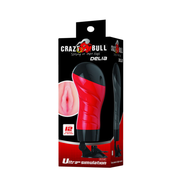 Crazy Bull - Vagina Flora Con Base Masturbatore Voce