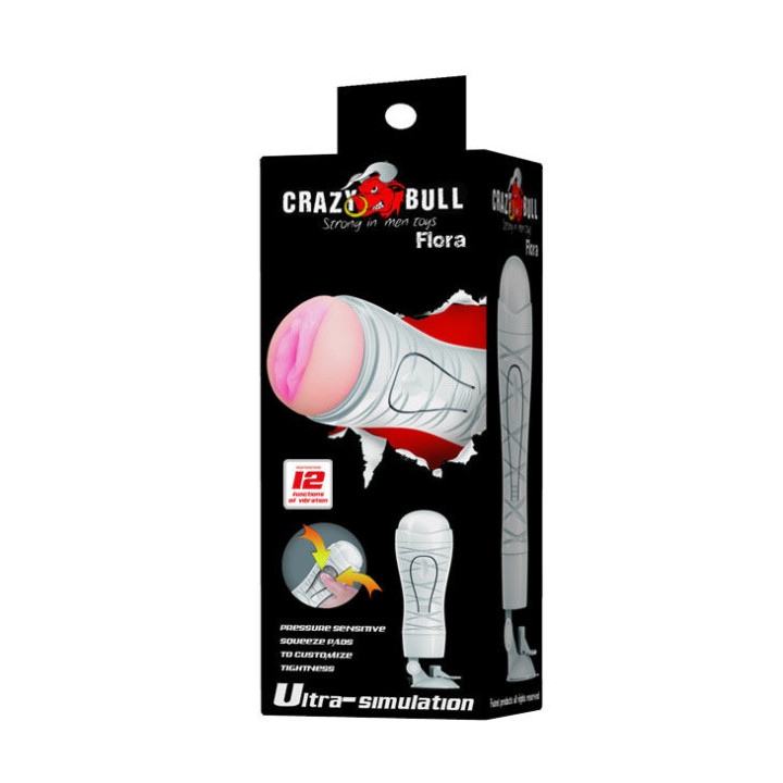 Crazy Bull - Masturbateur Vagin Rechargeable Flora