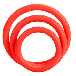 Calexotics - Conjunto de Tri-Anéis Vermelho