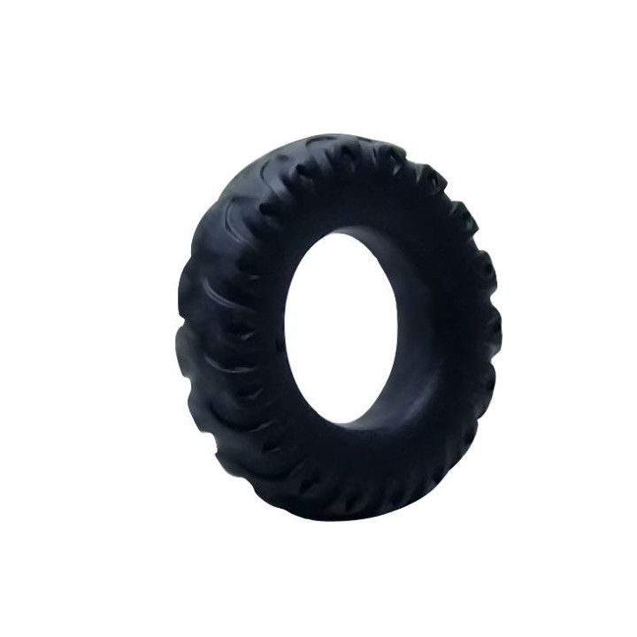 Baile - Titan Cockring Black Green 2 cm