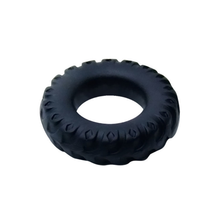 Baile - Titan Cockring Black Green 2 cm