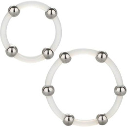 Calexotics - Stahlperlen-Silikonring-Set