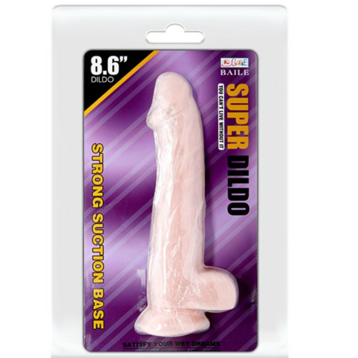 Baile - Gode Super Réaliste 22 cm