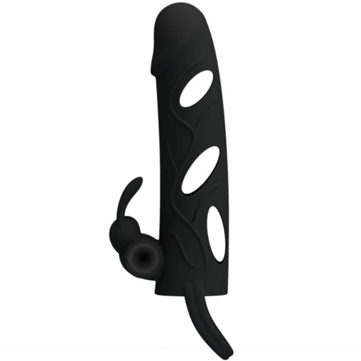 Pretty Love - Silicone Cover With Vibration 14 cm 1.0