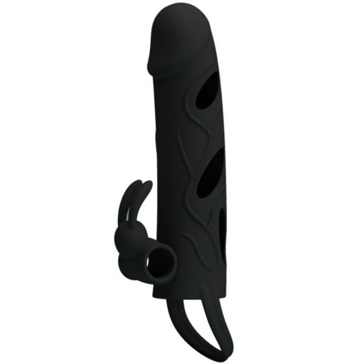 Pretty Love - Housse en Silicone Avec Vibration 14 cm 1.0