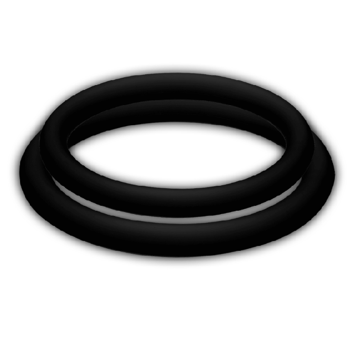 Joydivision Potenzduo - Anillos Para Pene Negro - m
