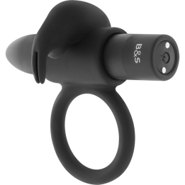 Black&Silver - Burton Ring 10 Modos de Vibração Preto