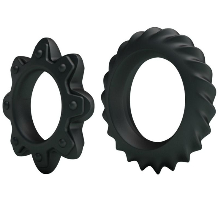 Baile - Kit 2 Anelli Fioriti in Silicone