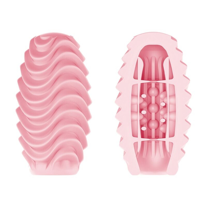 Pretty Love - Rosa Doppelseitiges Masturbator-ei