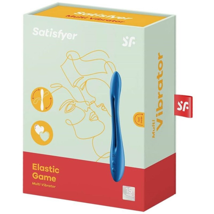 Satisfyer - Gioco Elastico Multi Vibratore Blu