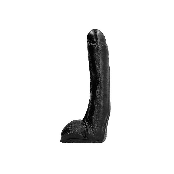 All Black - Dong 29 cm Curvado