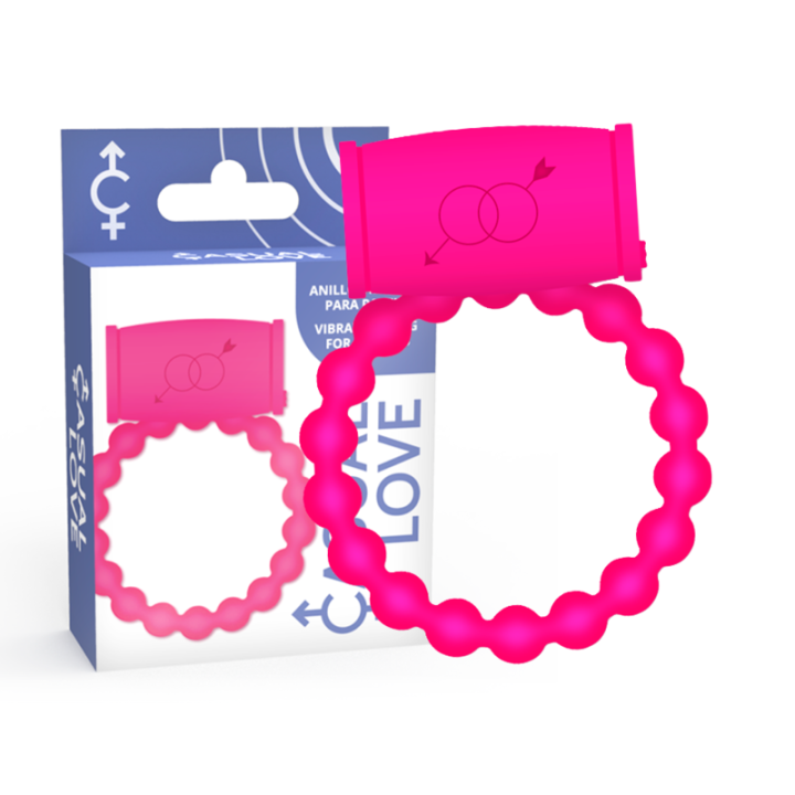 Casual Love - 25 Anillo Vibrador Rosa