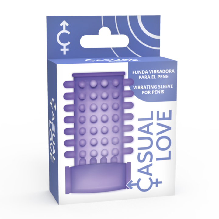 Casual Love - Ring Funda Pene Vibrador Lila