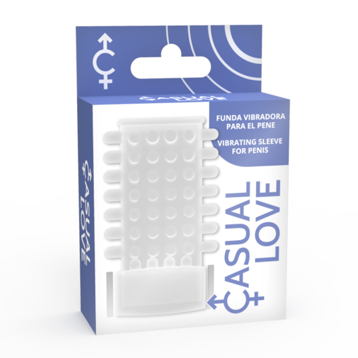 Casual Love - Ring Transparent Vibrator Penis Cover