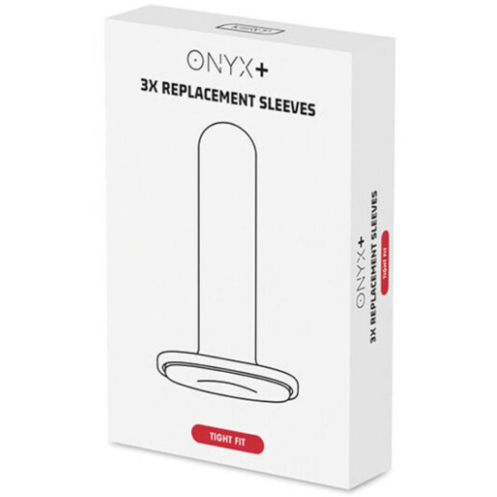 Kiiroo - Onyx+ Housse de Remplacement 3 Unités - Ajustement Serré