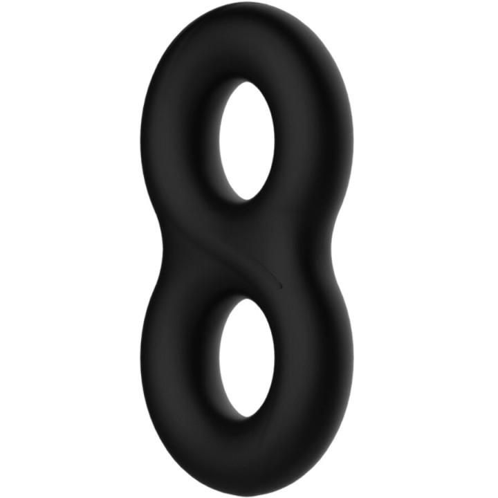 Crazy Bull - Anello in Silicone Doppio Infinito