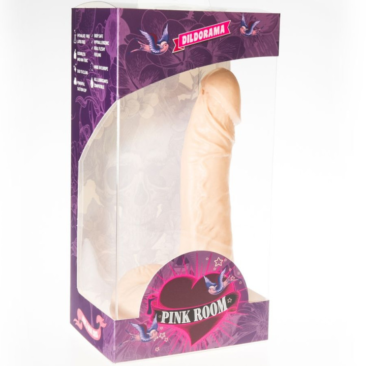 Pink Room - Eban Dildo Realístico Natural 19 cm