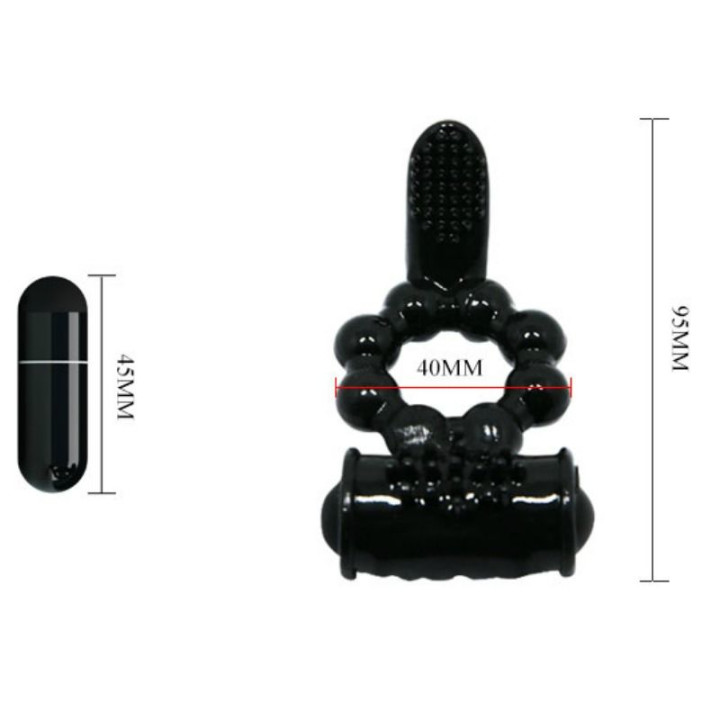 Baile - Anello Sweet Anello Con Doppio Stimolatore
