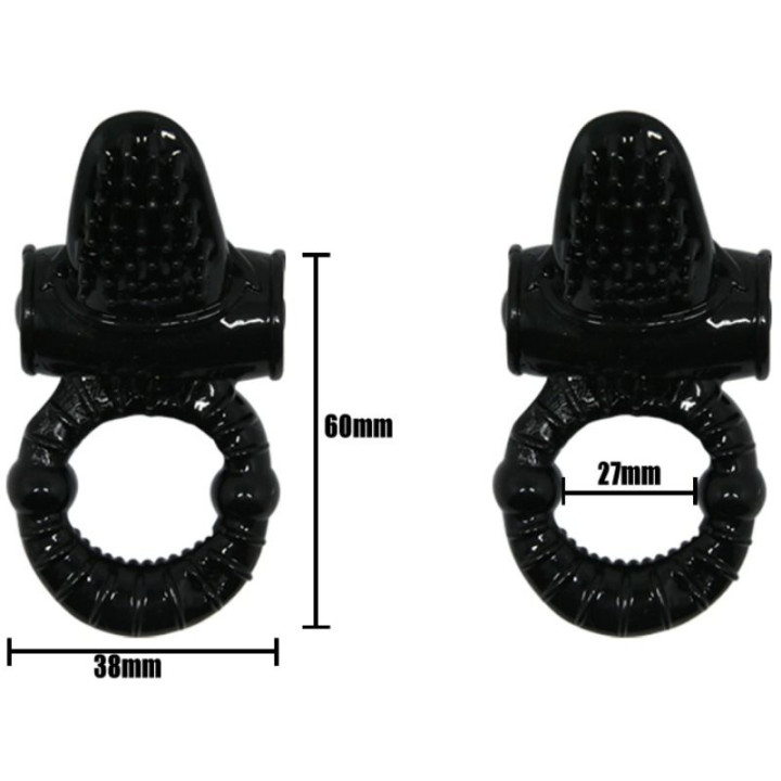 Baile - Anel Vibrante Sweet Ring Com Coelho Texturado