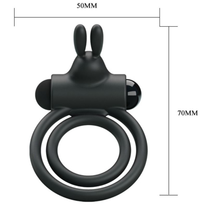 Pretty Love - Osmond Vibratorring Aus Silikon