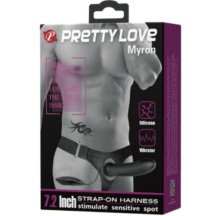 Pretty Love - Myron Avec Vibration et Gode Creux