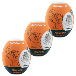 Satisfyer - 3 Uova Masturbatori Crunchy
