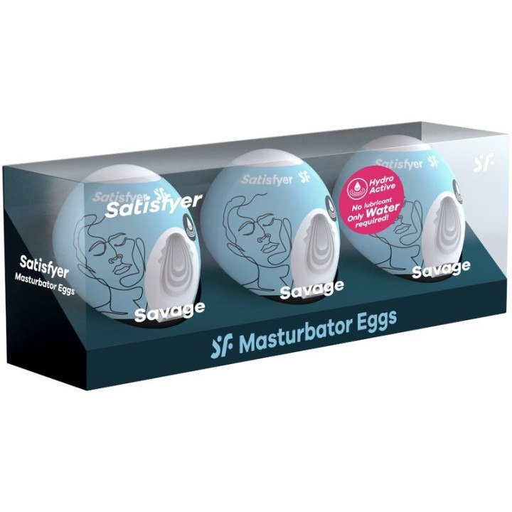 Satisfyer - 3 Masturbator Eier Savage