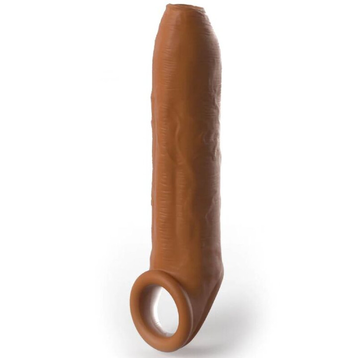 Pipedreams - Ärmel Uncut 17,78 cm Mit Riemen Karamell