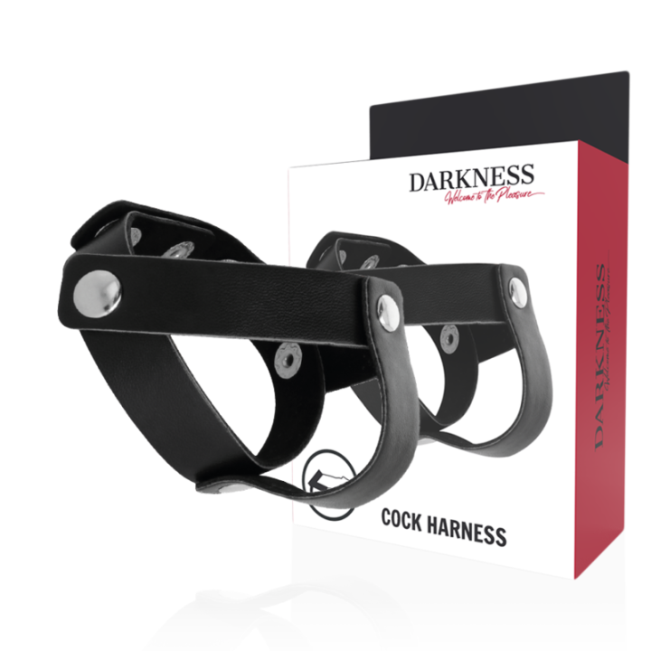 Darkness - Anel de Pele Para Pênis e Testículos