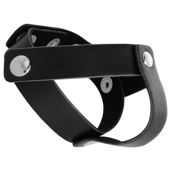 Darkness - Anello in Pelle Per Pene e Testicoli