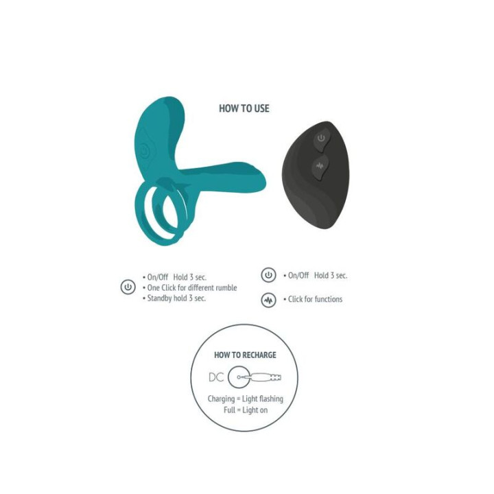 Xocoon - Anel Vibrador Para Casais Verde