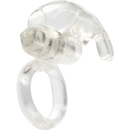 Seven Creations - Anneau Vibrateur en Silicone Transparent